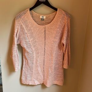 Old Navy light pink sweater